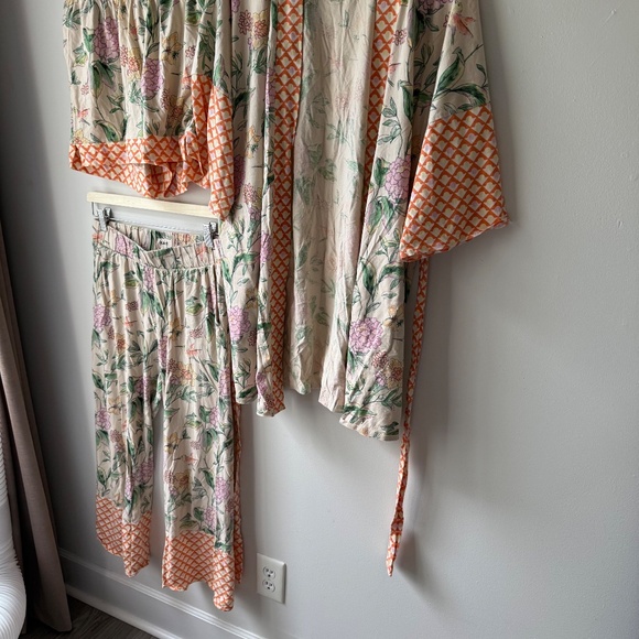 Pact Staycation Sleep Pant, Robe, Shorts - Picture 3 of 11